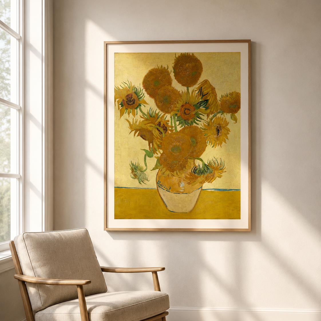 Sunflowers – Vincent van Gogh, Premium Print