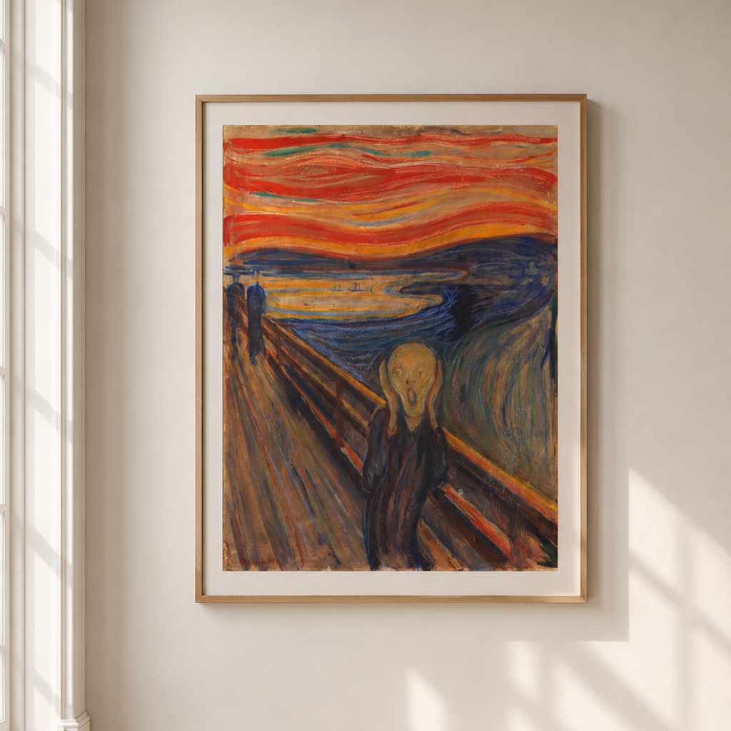 The Scream – Edvard Munch, Premium Print