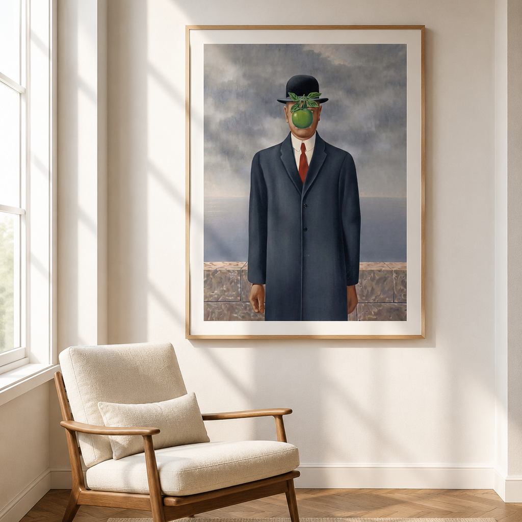The Son of Man – René Magritte, Premium Print