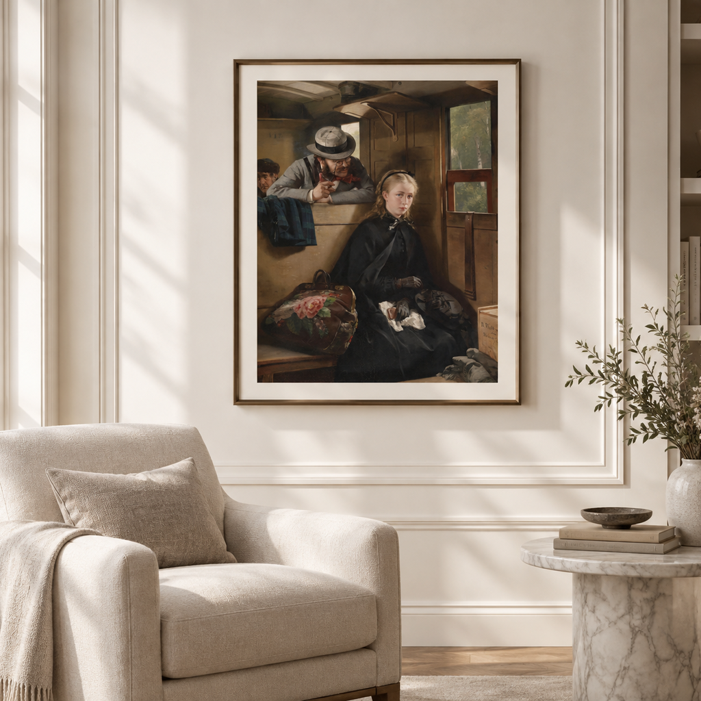 The Irritating Gentleman – Berthold Woltze, Premium Print