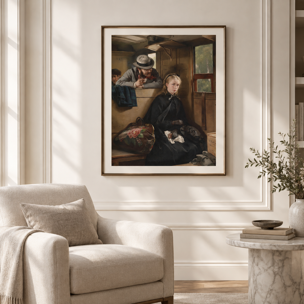 The Irritating Gentleman – Berthold Woltze, Premium Print
