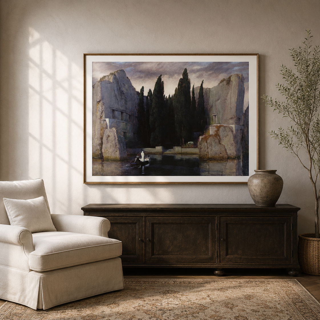 Isle of the Dead – Arnold Böcklin, Premium Print