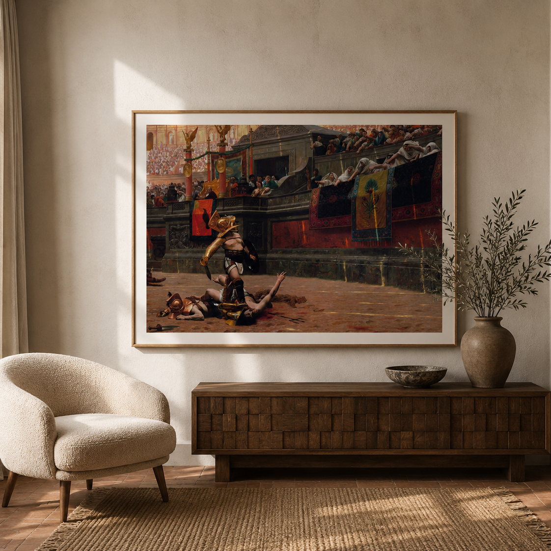 Pollice Verso – Jean-Léon Gérôme, Premium Print