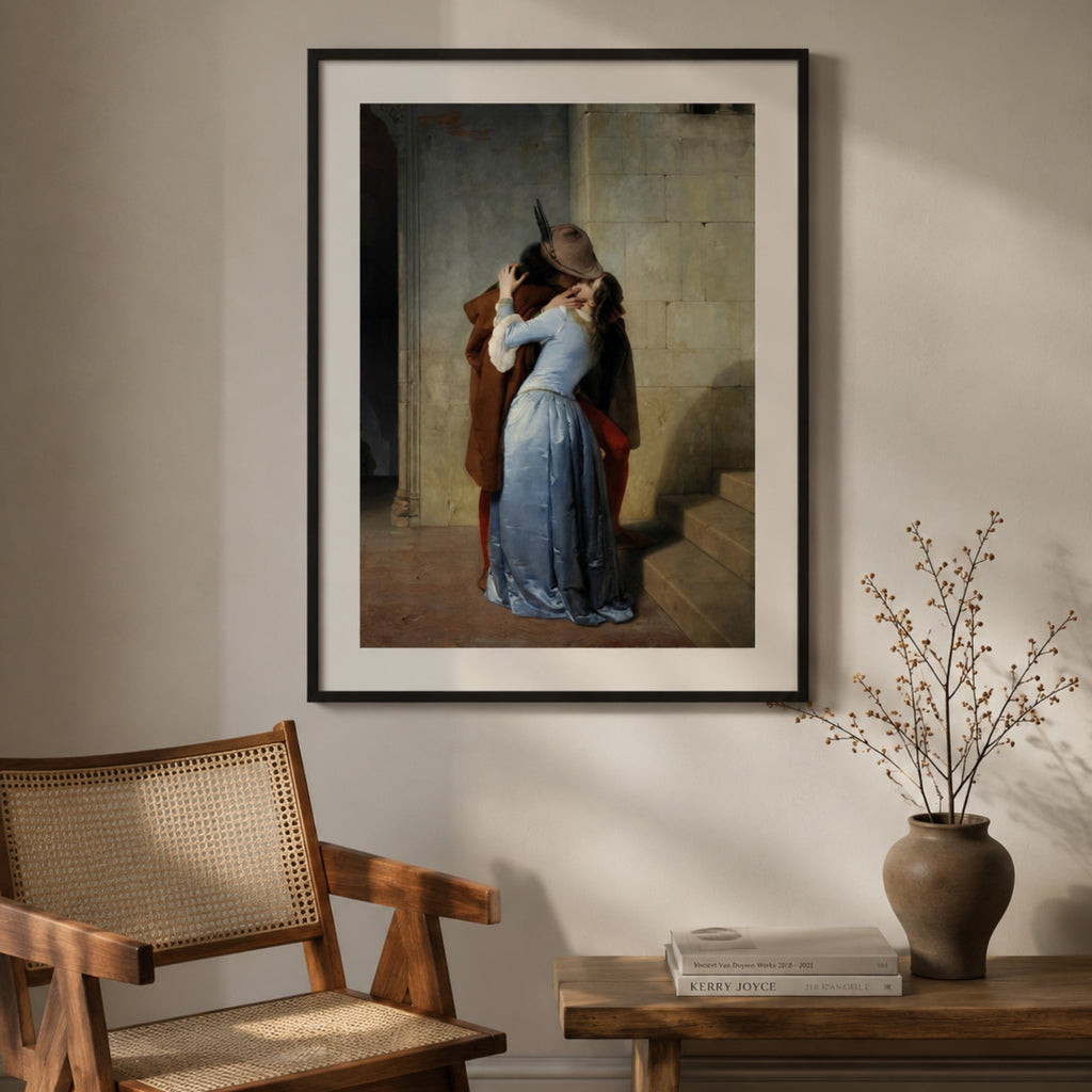 The Kiss – Francesco Hayez, Premium Print